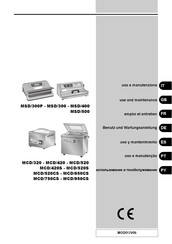 Fimar MCD/950CS Manual De Uso Y Mantenimiento