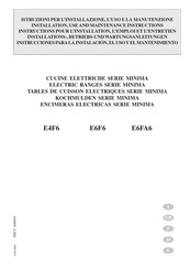 MBM MINIMA E6F6 Instrucciones Para La Instalación, El Uso Y El Mantenimiento