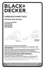 Black+Decker HHVI315JO Manual De Instrucciones