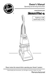 Hoover SteamVac FH50020RM Manual Del Proprietário