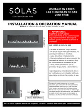 Solas VF-16LP Manual Del Usaurio