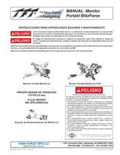 TFT BlitzForce OSC Manual De Instrucciones Para Operación