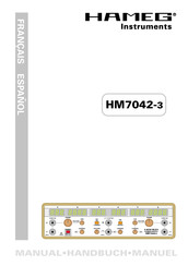 Hameg HM7042-3 Manual De Instrucciones