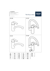 Grohe Eurosmart 33 202 Manual Del Usaurio