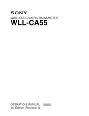 Sony WLL-CA55 Manual Del Operador