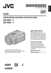 JVC GZ-HD5 Guia