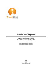 Saltillo TouchChat Express 10 Guia Del Usuario