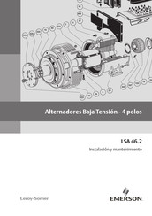 Emerson Leroy-Somer LSA 46.2 Instalación Y Mantenimiento