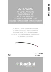 Fondital 0KITSAMB00 Instalación Uso Y Mantenimiento