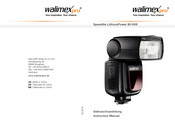 Walimex Pro Speedlite LithiumPower 58 HSS4 Manual De Instrucciones