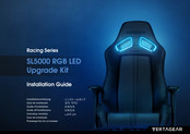 Vertagear Racing SL5000 RGB LED Guia De Instalacion