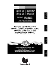 Saunier Duval SDC/H 105 MRTO Manual De Instalación