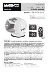 Marinco SPL-12W Instrucciones