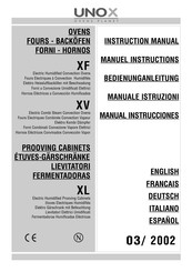 Unox XV Serie Manual De Instrucciones