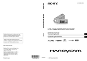 Sony Handycam HDR-CX520 Guía De Operaciónes