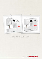 Bernina 335 Manual Del Usuario