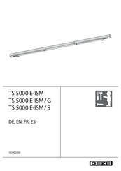 GEZE TS 5000 E-ISM Manual Del Usuario