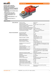 Belimo NKQ24A-MF Ficha Técnica