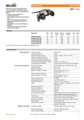 Belimo P6 W E-MP Serie Ficha Técnica