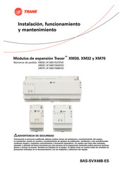 Trane Tracer XM70 Manual De Instrucciones