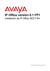 Avaya IP Office DECT R4 Instalación