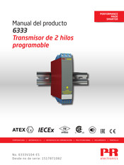 PR electronics 6333 Manual Del Producto