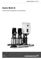 Grundfos Hydro Multi-S Serie Instrucciones De Instalación Y Funcionamiento