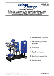 Spirax Sarco EasiHeat DHW Instrucciones De Instalación Y Mantenimiento