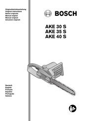 Bosch AKE 30 S Manual Original
