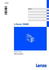 Lenze L-force 9400 Serie Manual Del Usuario