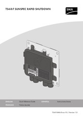 SMA Sunspec TS4-R-F Instrucciones Breves