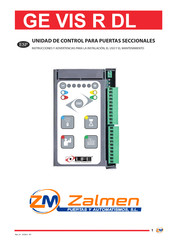 Zalmen GE VIS R DL Instrucciones Y Advertencias Para La Instalación, El Uso Y El Mantenimiento