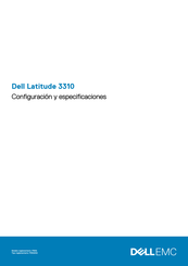 Dell Latitude 3310 Configuración Y Especificaciones