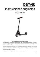 Denver SCO-80100 Instrucciones Originales