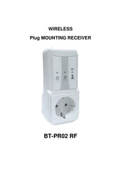 Watts BT-PR02 RF Manual De Instrucciones