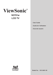 ViewSonic N3751w Guia Del Usuario