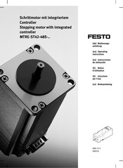 Festo MTRE-ST42-48S-AB Serie Instrucciones De Utilizacion