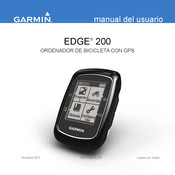 Garmin EDGE 200 Manual Del Usuario