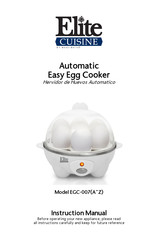 MAXI-MATIC Elite cuisine EGC-007 Serie Manual De Instrucciones