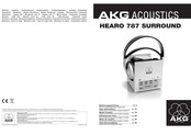 AKG Acoustics HEARO 787 SURROUND Modo De Empleo