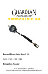 Guardian Fall Protection Edge Angel SRL Manual De Instrucciones