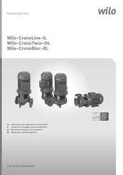 Wilo CronoTwin-DL Instrucciones De Instalación Y Funcionamiento
