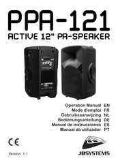 JB Systems PPA-121 Manual De Instrucciones