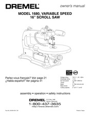 Dremel 1680 Manual Del Usuario