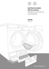 Gorenje D98F65F Instrucciones Detalladas Para El Uso De La Secadora
