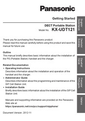 Panasonic KX-UDT121 Manual De Usuario