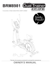 body Power BRM8981 Manual Del Usuario