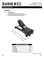 Sunex HD 6613B Manual De Operation