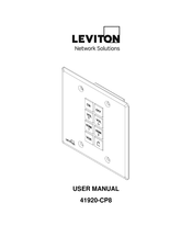 Leviton 41920-CP8 Manual Del Usuario