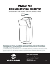 World Dryer VMax V2 Manual Del Usuario